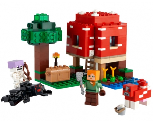 Lego Minecraft La Casa Champiñon