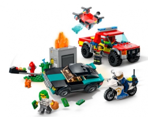 Lego Rescate de Bomberos