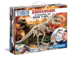 Arqueojugando Esqueleto T-Rex