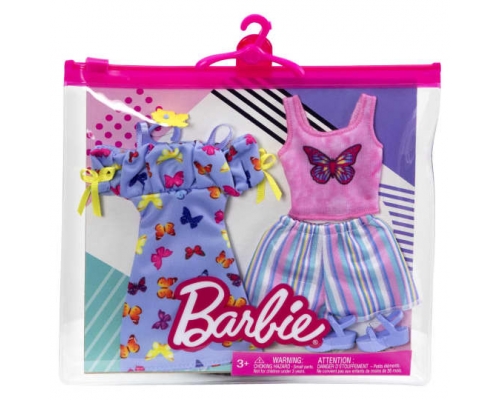 Barbie Pack de Vestidos y Accesorios