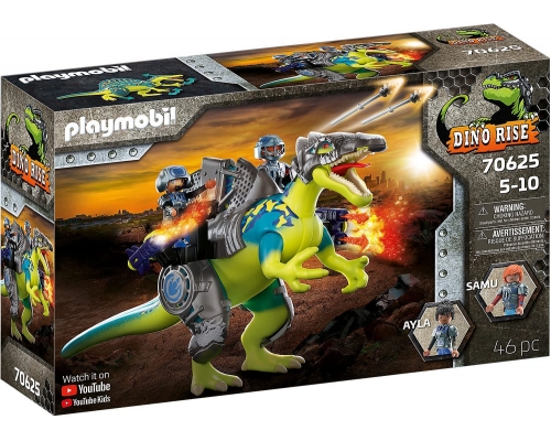 Spinosaurus: Doble poder de defensa