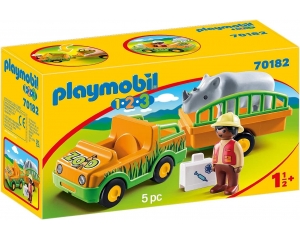 Playmobil 123 Vehículo Zoo