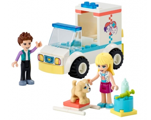 Lego Friends Ambulancia de la Clínica de Mascotas