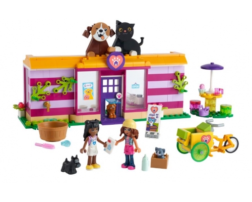 Lego Friends Cafetería de Adopción de Mascotas