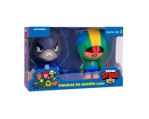 Brawl Stars Pack 2 Figuras de Acción