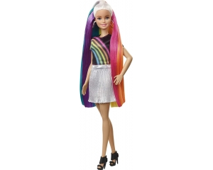 Barbie Mechas Arcoiris